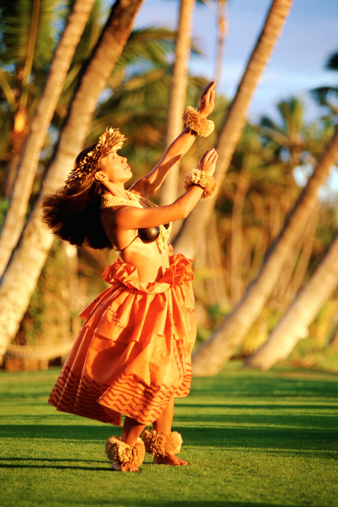 Hula dancer, Hawaii